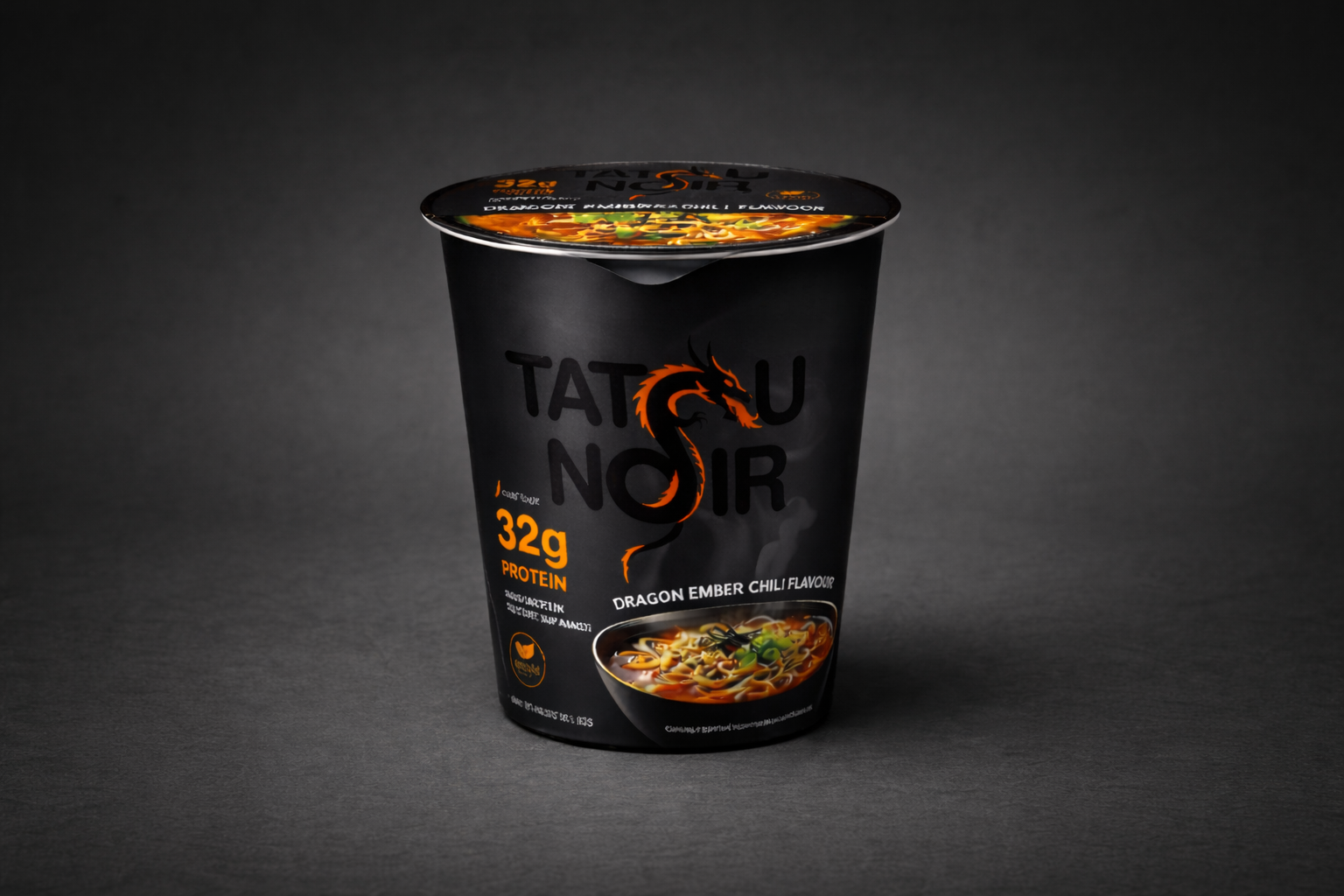 Dragon Ember Chili | Pack of 12 High Protein Instant Ramen