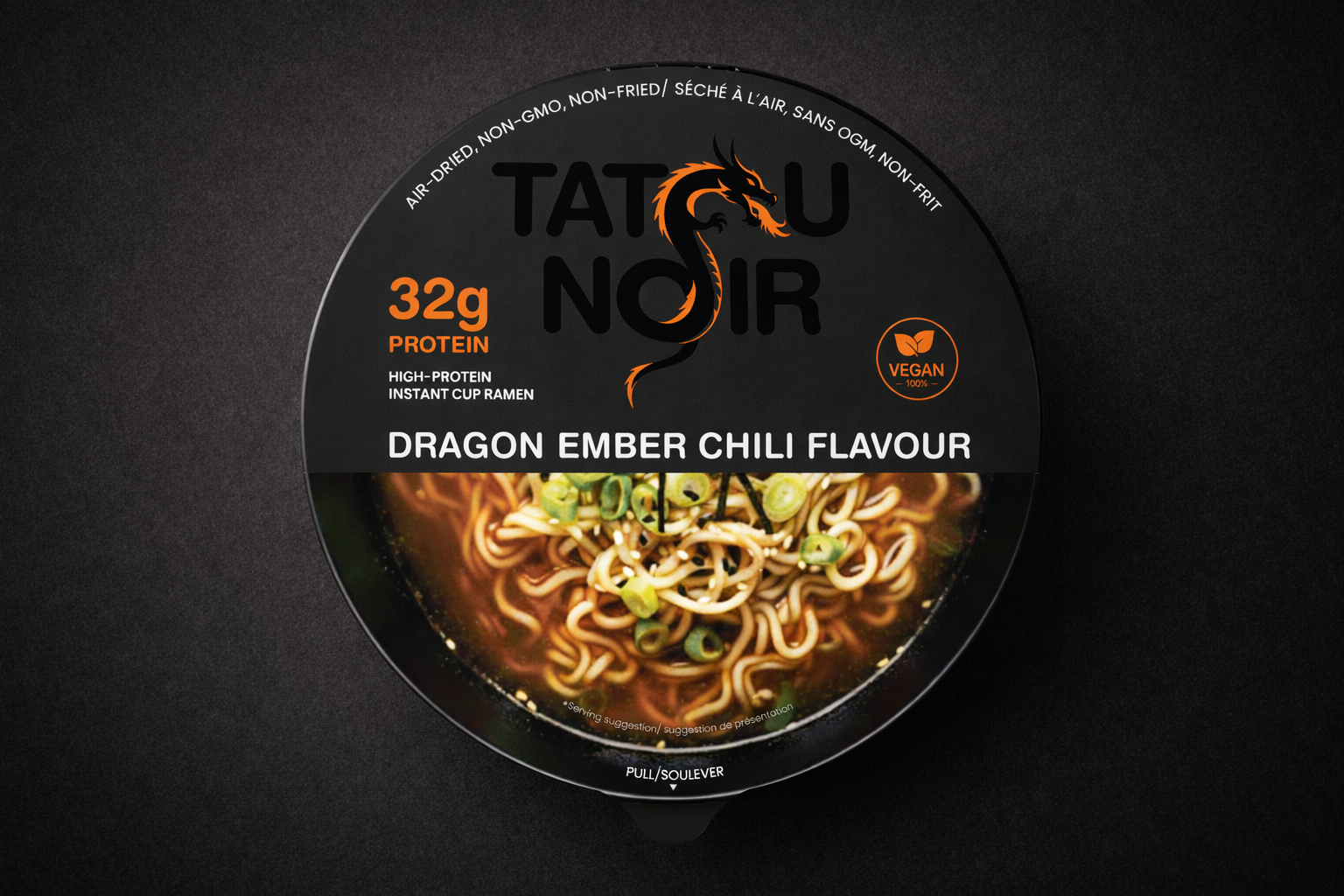 Dragon Ember Chili | Pack of 12 High Protein Instant Ramen